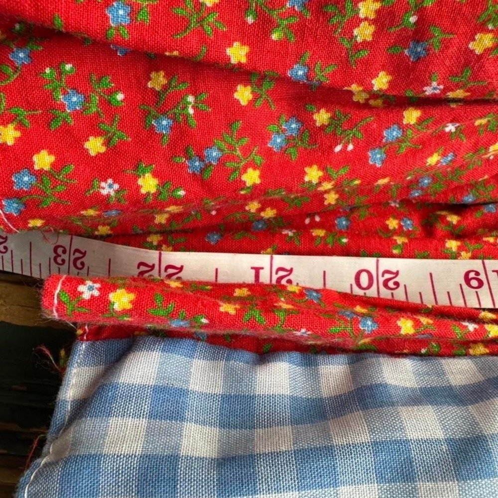 Square Dancing Multicoloured Patchwork Skirt With… - image 6